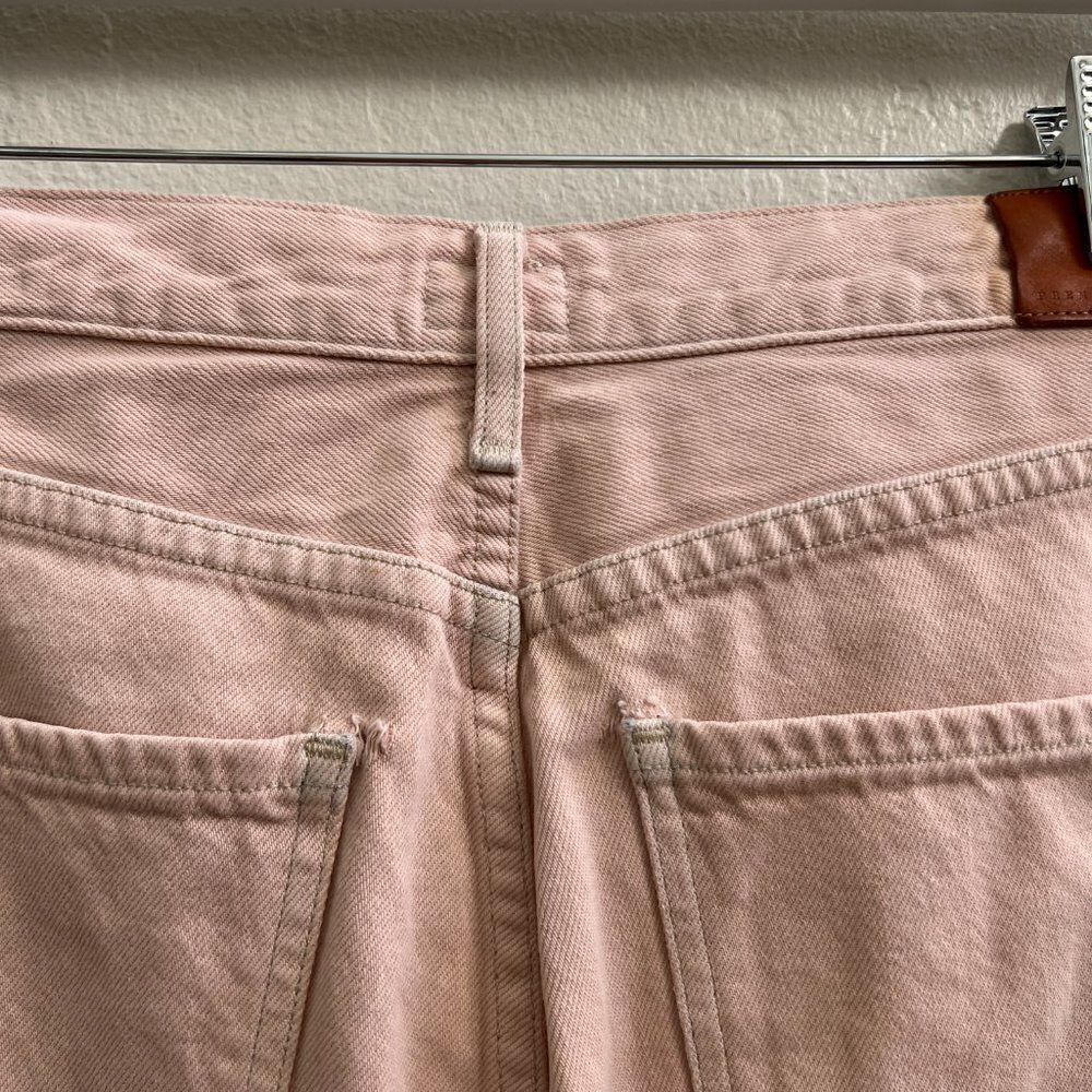 Citizens of Humanity Dusty Pink Parker High Waist Crop Cuff Jeans - Picture 7 of 11